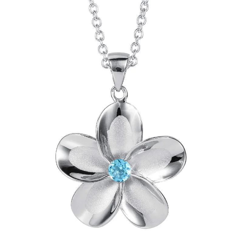 Handmade Pearl Jewelry For Timeless Elegance Topaz Blossom Pendant