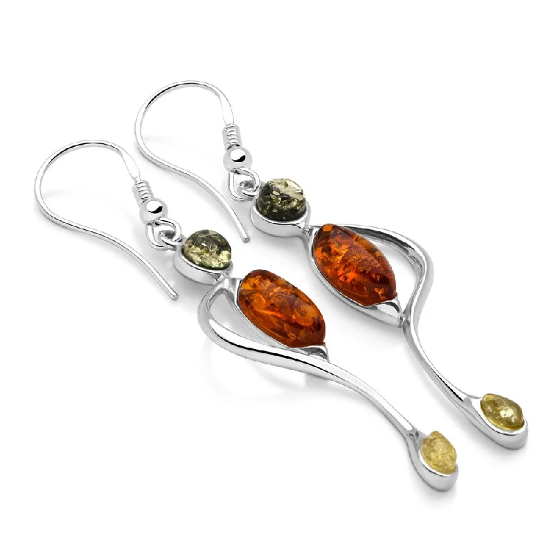 Grab Stylish Jewelry Before The Sale Ends Tousled Amber Earrings