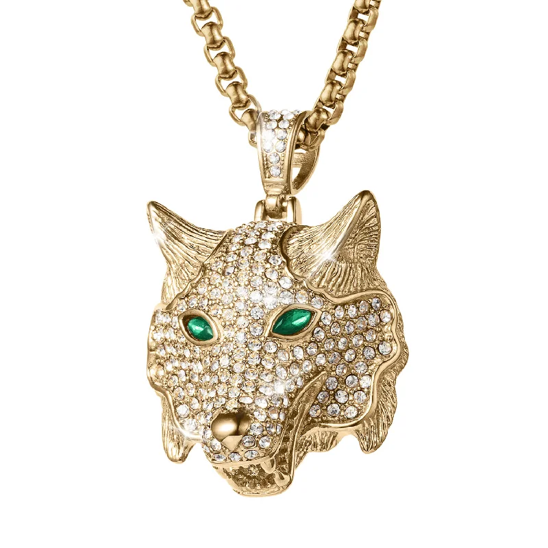 Special Deals On Handcrafted And Designer Jewelry Wolf Men's Pendant