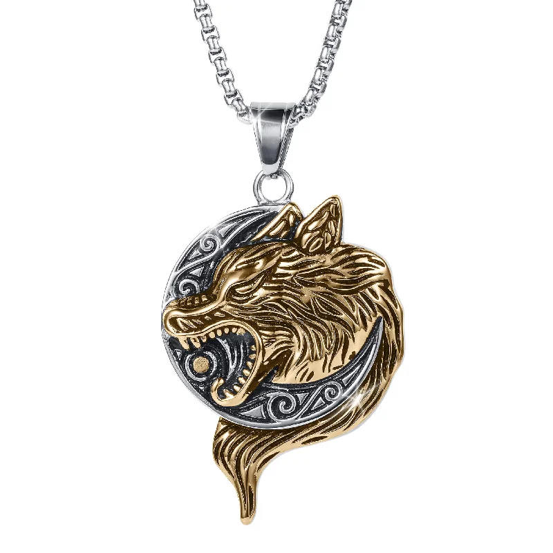 Don't Miss Out – Shop Elegant Jewelry For Less Wolf Moonshadow Pendant