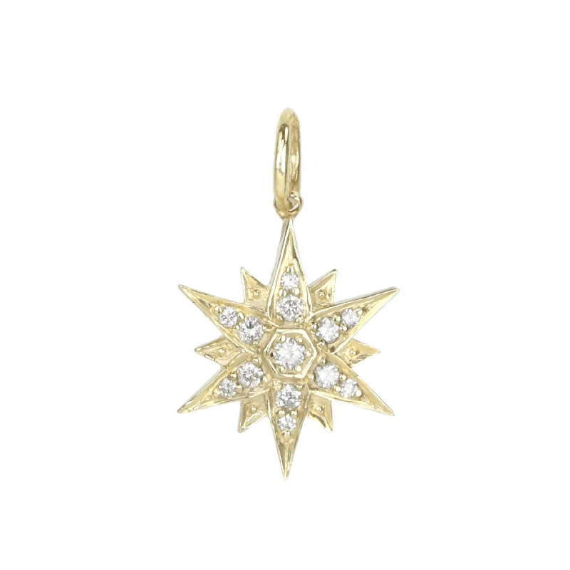 Flash Deals On Fine Jewelry – Shop Before It's Gone Gold "North Star" Pave Diamond Pendant Flash Deals On Fine Jewelry – Shop Before It's Gone Gold "North Star" Pave Diamond Pendant