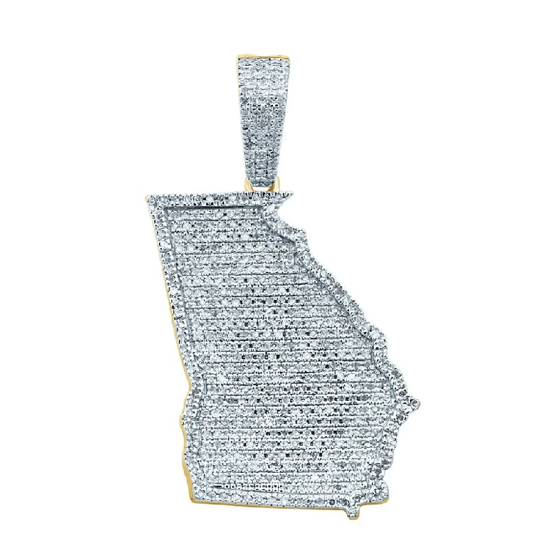 Exclusive Gemstone Jewelry Markdowns – Shop Now 10K 0.98-1.08CT D- "GEORGIA" MAP