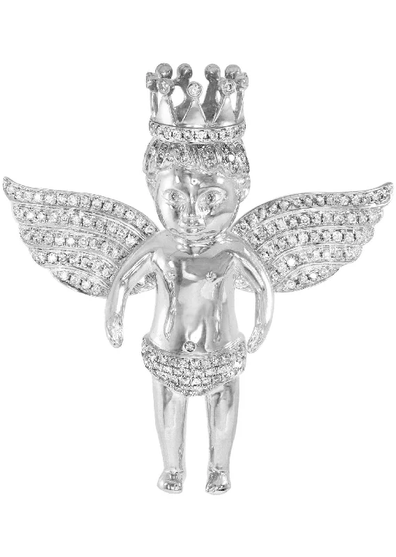 Clearance Sale On High-End Jewelry Collections Diamond Angel Pendant | 31.37 Grams | 2.54 Carats