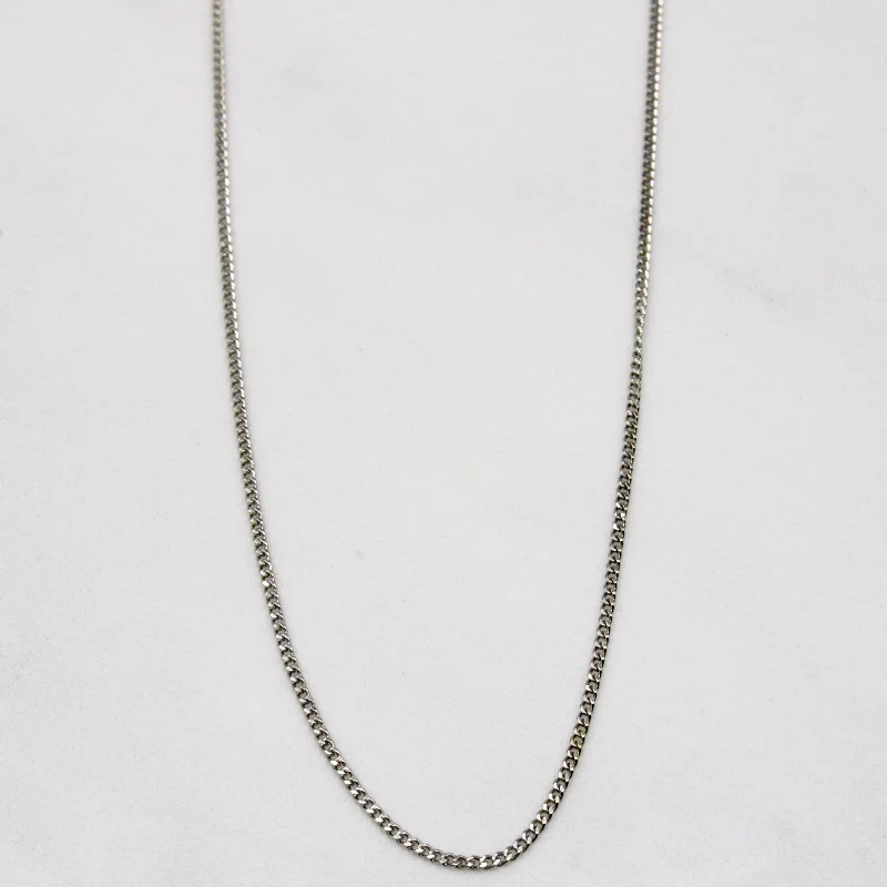 Adjustable Charm Bracelets For A Perfect Fit 10k White Gold Chain | 20" |