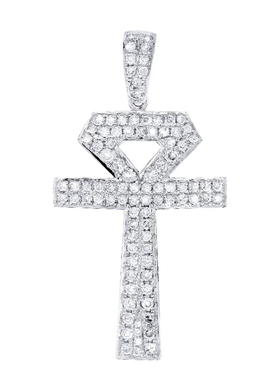 Unmissable Discounts On Timeless Jewelry Pieces Diamond Ankh Pendant | 1.1 Carats | 2.52 Grams Unmissable Discounts On Timeless Jewelry Pieces Diamond Ankh Pendant | 1.1 Carats | 2.52 Grams