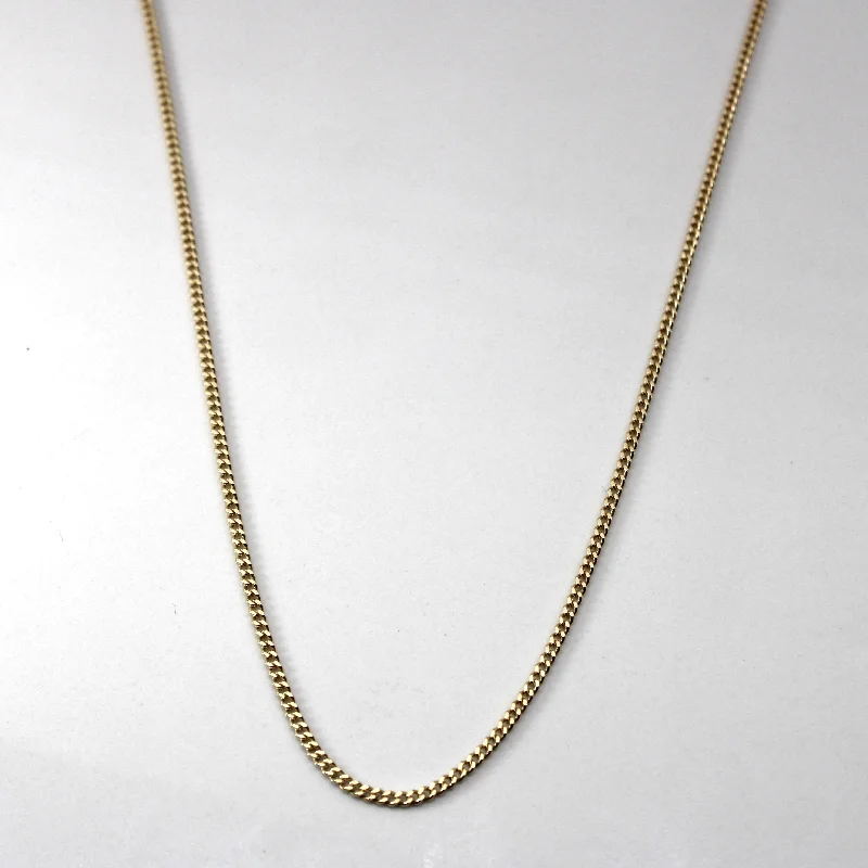 Exclusive Savings On Timeless Jewelry Pieces 10k Yellow Gold Cable Chain | 18"|