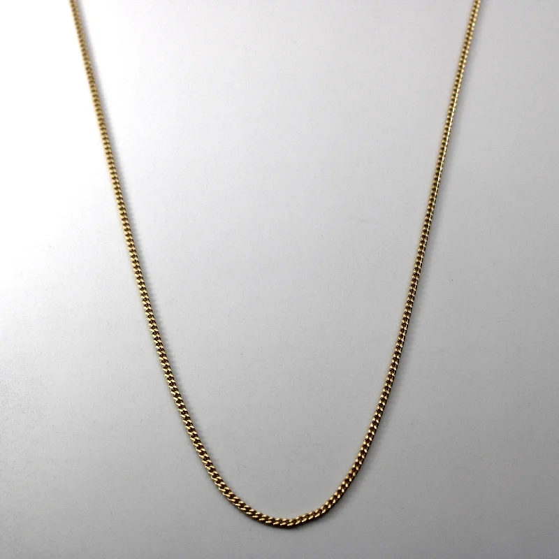Once-A-Year Jewelry Sale – Grab Your Favorites Now 10k Yellow Gold Cable Link Chain | 26"|
