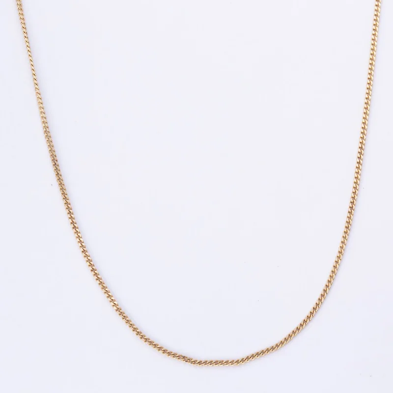 10k Yellow Gold Chain | 17.5"