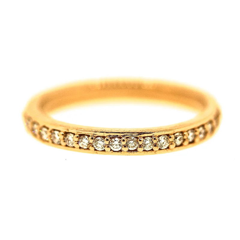 Jewelry Deals That Outshine The Rest Sweet Reserved Pink Gold Bead Set Diamond Wedding Band