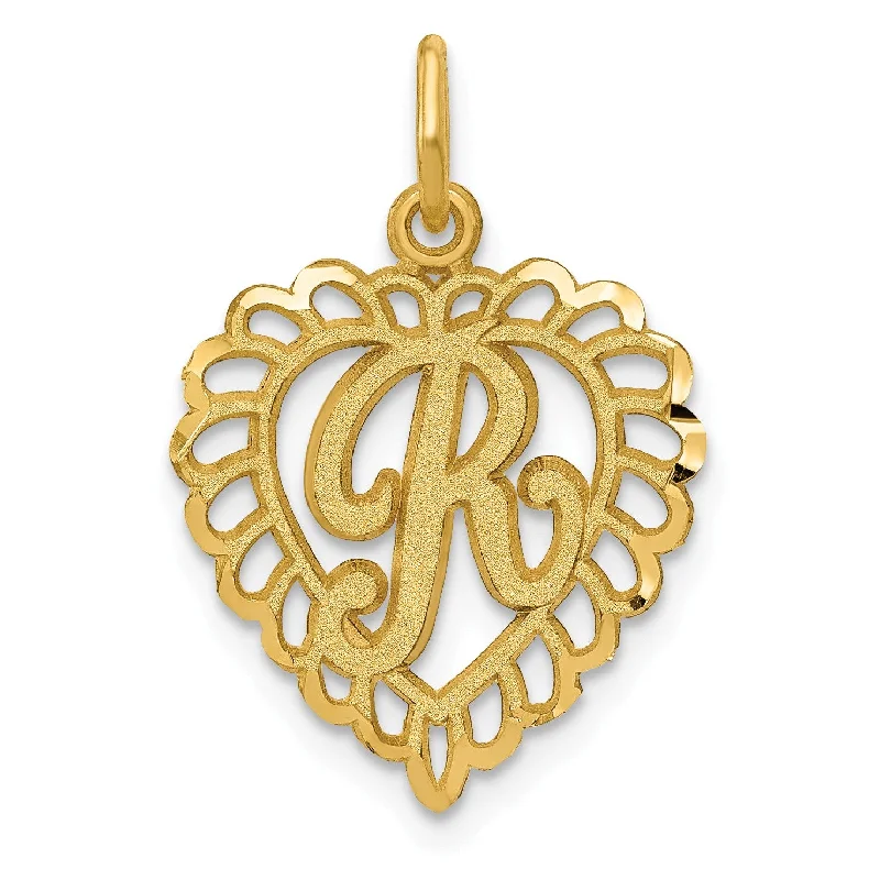 Everyday Jewelry Essentials Now On Sale 14k Initial R Charm