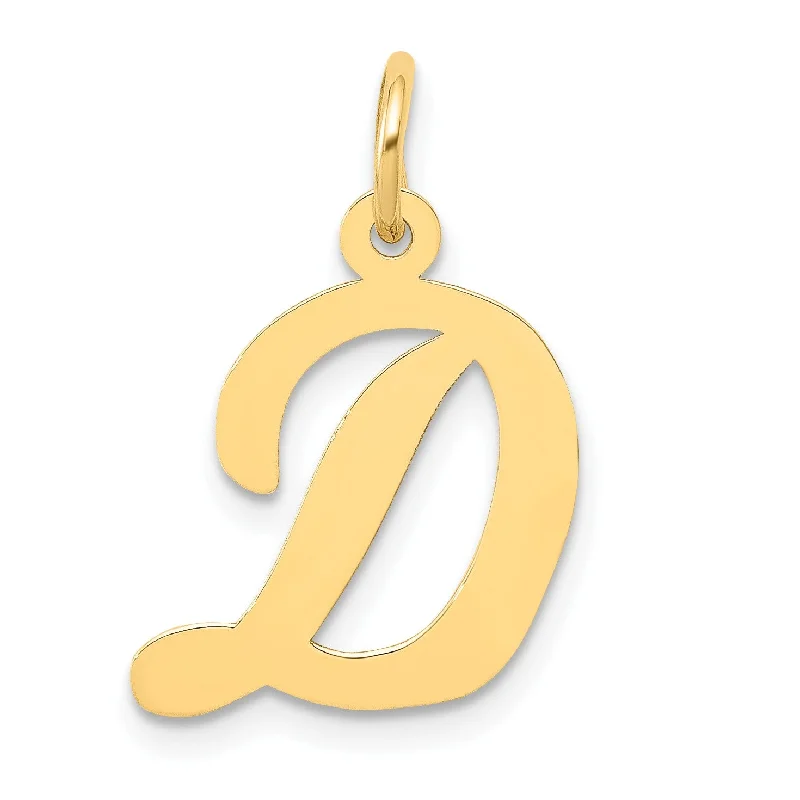 The Ultimate Jewelry Sale – Shop Premium Styles 14k Medium Script Initial D Charm