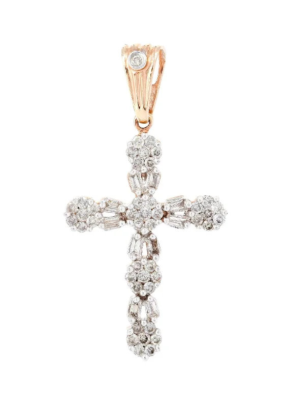 Discounted Luxury Jewelry – Shine Without The Splurge Diamond Cross Pendant | 0.15 Carats | 2.19 Grams Discounted Luxury Jewelry – Shine Without The Splurge Diamond Cross Pendant | 0.15 Carats | 2.19 Grams