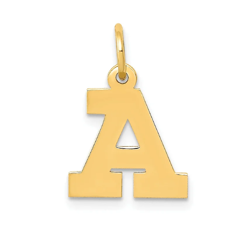 The Perfect Accessory For Less – Jewelry Sale Live 14k Small Block Initial A Charm