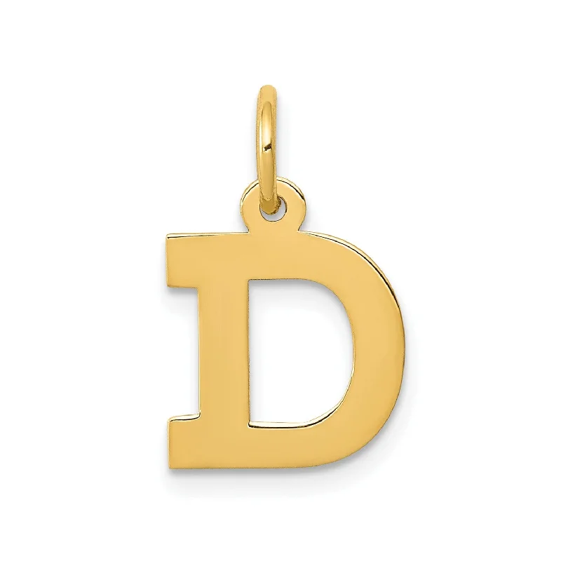 Best Jewelry Sale – Shop Exclusive Designs Now 14k Small Block Initial D Charm