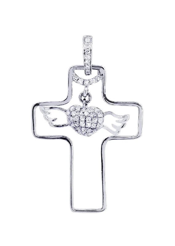 Modern Jewelry At Exclusive Discounts – Shop Today Diamond Cross Pendant | 0.24 Carats | 2.13 Grams Modern Jewelry At Exclusive Discounts – Shop Today Diamond Cross Pendant | 0.24 Carats | 2.13 Grams