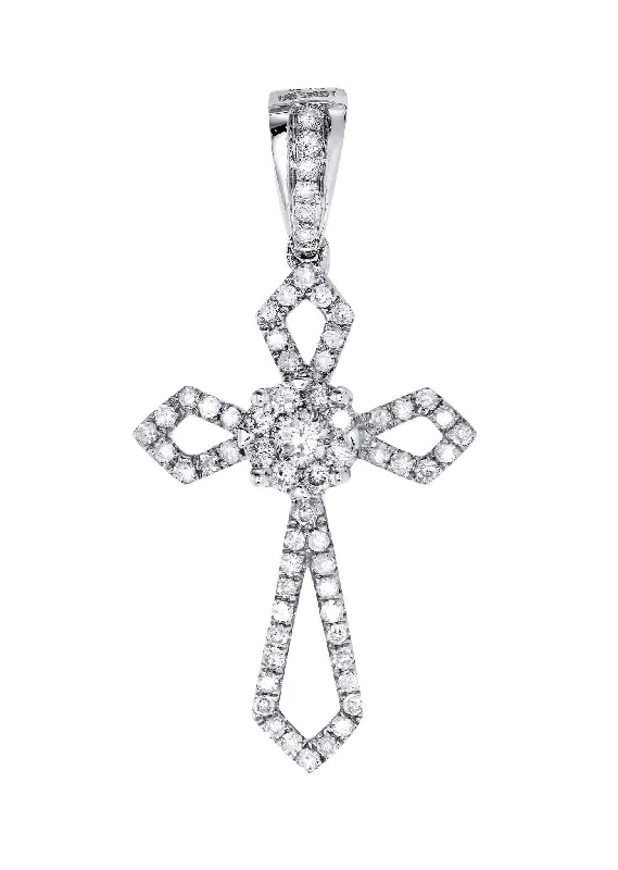 Shop Dazzling Jewelry At The Best Prices Diamond Cross Pendant | 0.43 Carats | 1.83 Grams Shop Dazzling Jewelry At The Best Prices Diamond Cross Pendant | 0.43 Carats | 1.83 Grams