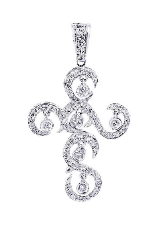 Seasonal Jewelry Deals – Elevate Your Style Diamond Cross Pendant | 0.51 Carats | 3.42 Grams Seasonal Jewelry Deals – Elevate Your Style Diamond Cross Pendant | 0.51 Carats | 3.42 Grams