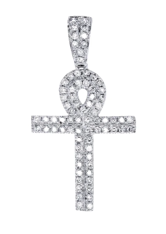 Limited-Time Offer On Premium Jewelry Collections Diamond Ankh Pendant | 0.74 Carats | 2.14 Grams Limited-Time Offer On Premium Jewelry Collections Diamond Ankh Pendant | 0.74 Carats | 2.14 Grams