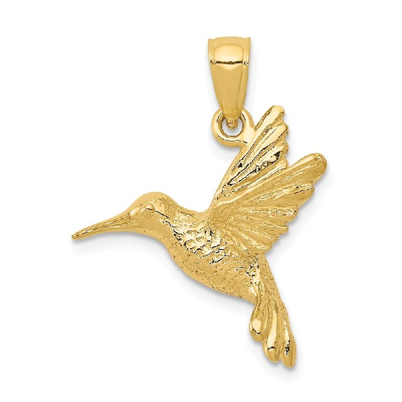 Timeless Jewelry Styles At Wallet-Friendly Prices 14k Yellow Gold 2D Polished Hummingbird Pendant Timeless Jewelry Styles At Wallet-Friendly Prices 14k Yellow Gold 2D Polished Hummingbird Pendant