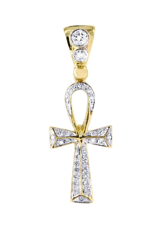 Luxury Jewelry Sale – Sparkle For Less Diamond Ankh Pendant | 0.50 Carats | 2.84 Grams Luxury Jewelry Sale – Sparkle For Less Diamond Ankh Pendant | 0.50 Carats | 2.84 Grams