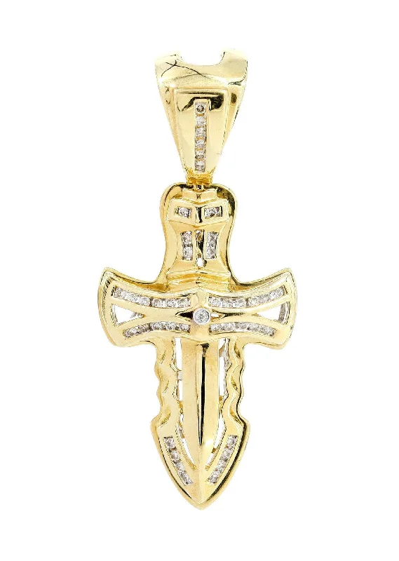 Exclusive Jewelry Sale – Sparkle For Less Diamond Cross Pendant | 0.32 Carats | 8.32 Grams Exclusive Jewelry Sale – Sparkle For Less Diamond Cross Pendant | 0.32 Carats | 8.32 Grams