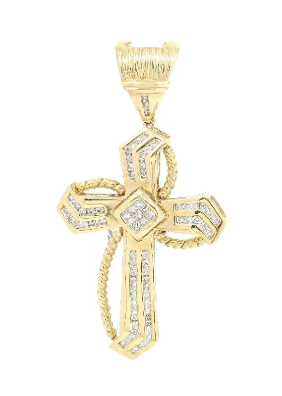 Exclusive Jewelry Offers – Shine For Less Diamond Cross Pendant | 0.52 Carats | 9.7 Grams Exclusive Jewelry Offers – Shine For Less Diamond Cross Pendant | 0.52 Carats | 9.7 Grams