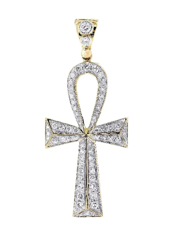 Trending Jewelry Now Available At Exclusive Prices Diamond Ankh Pendant | 1.31 Carats | 9 Grams Trending Jewelry Now Available At Exclusive Prices Diamond Ankh Pendant | 1.31 Carats | 9 Grams