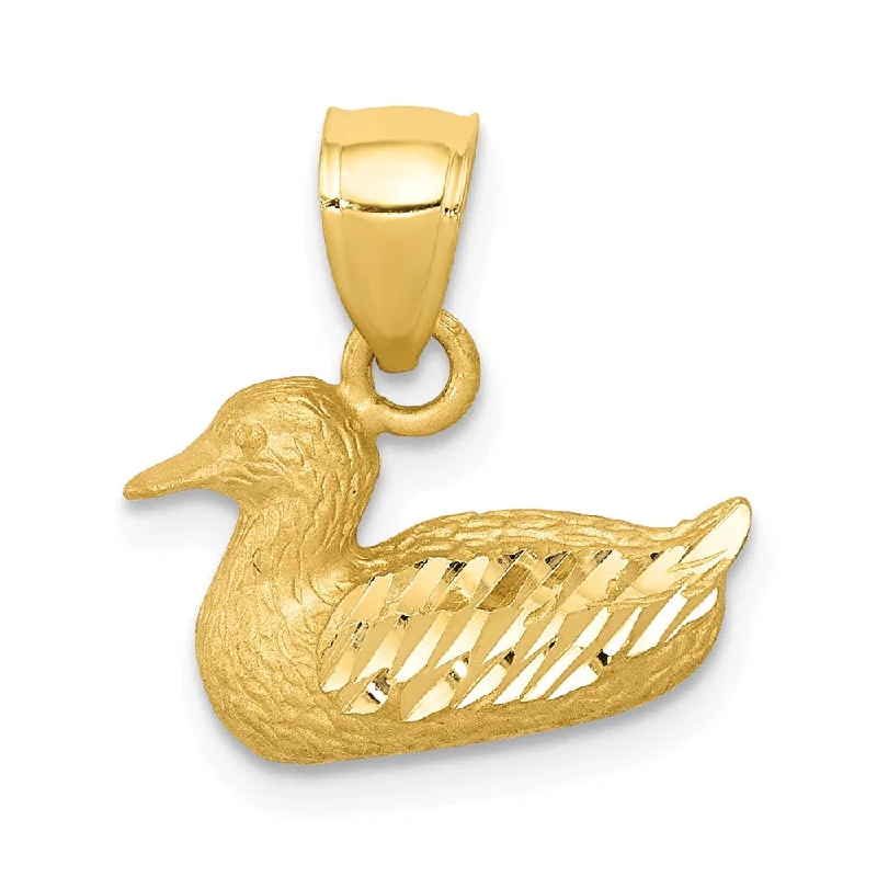 Once-A-Year Jewelry Sale – Grab Your Favorites Now 14k Yellow Gold Diamond Cut Duck Pendant Once-A-Year Jewelry Sale – Grab Your Favorites Now 14k Yellow Gold Diamond Cut Duck Pendant