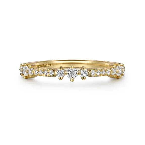 Exclusive Jewelry Sale – Shine For Less 14K Yellow Gold Diamond Ladies Ring