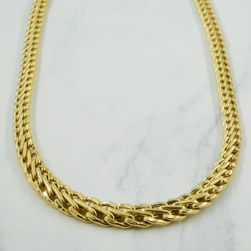 14k Yellow Gold Fancy Chain | 16.75" |