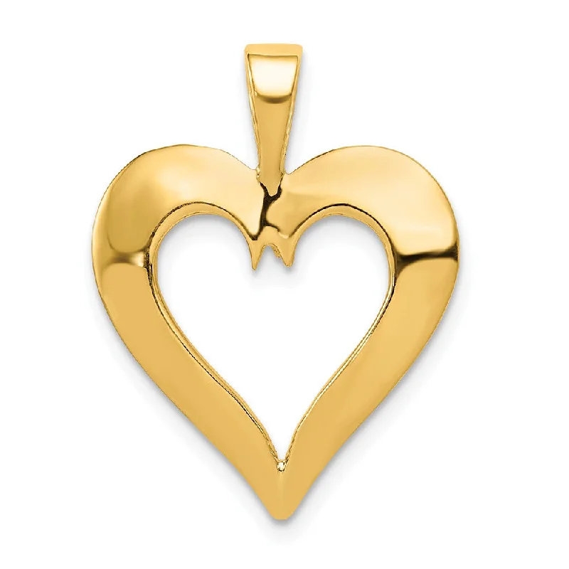 Best Jewelry Sale – Shop Exclusive Designs Now 14k Yellow Gold Heart Pendant, 18mm
