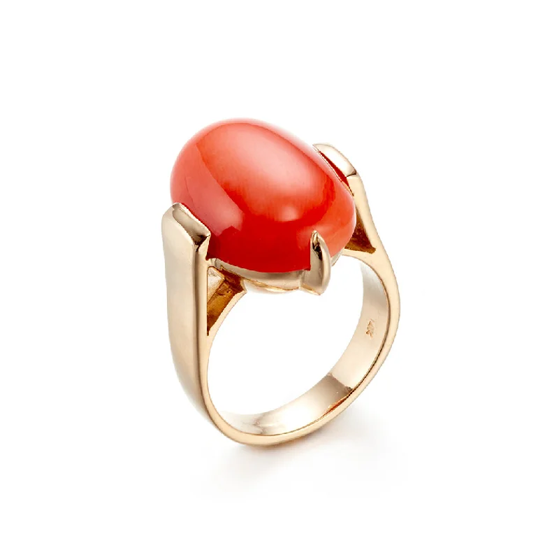 Jewelry Deals That Sparkle – Shop Today Diana Ring in Coral