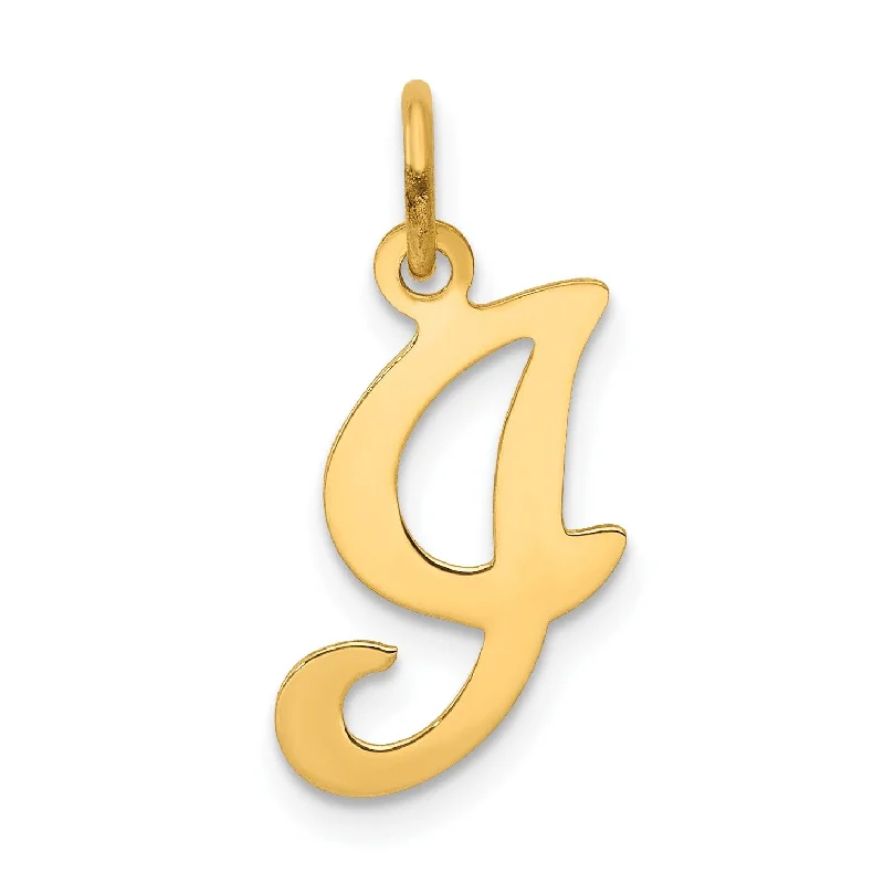 Fashion-Forward Jewelry At Incredible Prices 14ky Initial I Charm