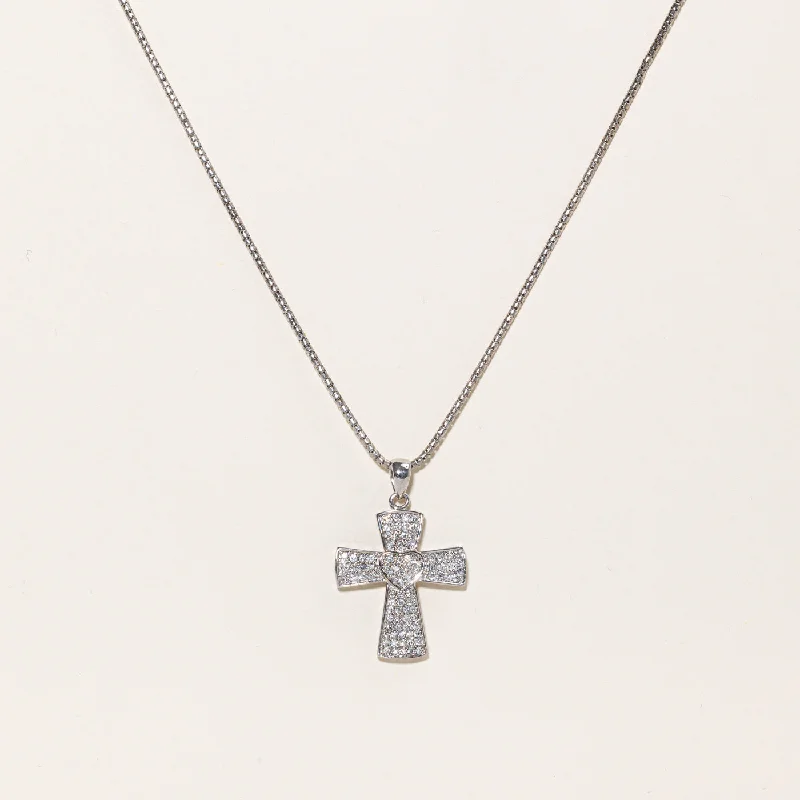 Save On Luxury Jewelry Pieces – Limited-Time Offers White Gold Diamond Cross Necklace | 1.04ctw | 18.5" | Save On Luxury Jewelry Pieces – Limited-Time Offers White Gold Diamond Cross Necklace | 1.04ctw | 18.5" |
