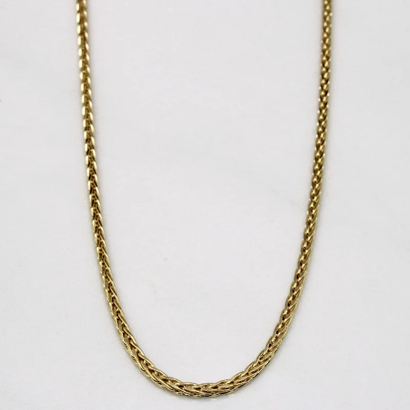 Best-Selling Jewelry Now Available At Special Deals 18k Yellow Gold Birdcage Link Chain | 24" |