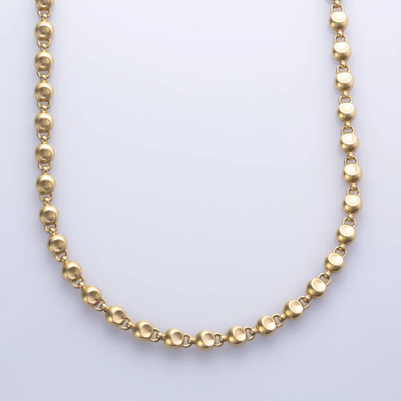 18k Yellow Gold Ball Chain | 16" |