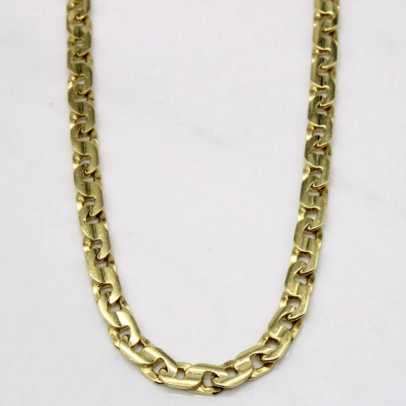 Limited-Stock Jewelry Sale – Once It's Gone, It's Gone 18k Yellow Gold S Link Chain | 24" | Limited-Stock Jewelry Sale – Once It's Gone, It's Gone 18k Yellow Gold S Link Chain | 24" |