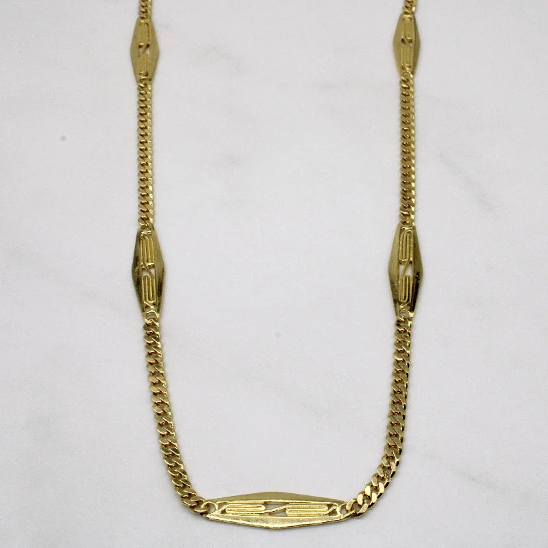 Handcrafted Jewelry Sale – Unique Designs At Low Prices Italian 18k Yellow Gold Unique Link Necklace | 34" | Handcrafted Jewelry Sale – Unique Designs At Low Prices Italian 18k Yellow Gold Unique Link Necklace | 34" |