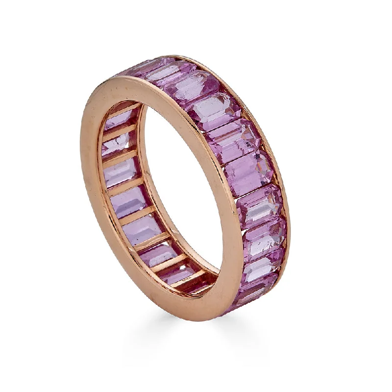 Exclusive Jewelry Discounts – Shop Now For Savings Pink Sapphire Eternity Band