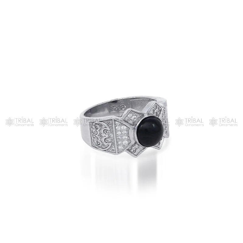 Fashion-Forward Jewelry At Incredible Prices 925 sterling silver black stone ring Jewelry sr725 Fashion-Forward Jewelry At Incredible Prices 925 sterling silver black stone ring Jewelry sr725