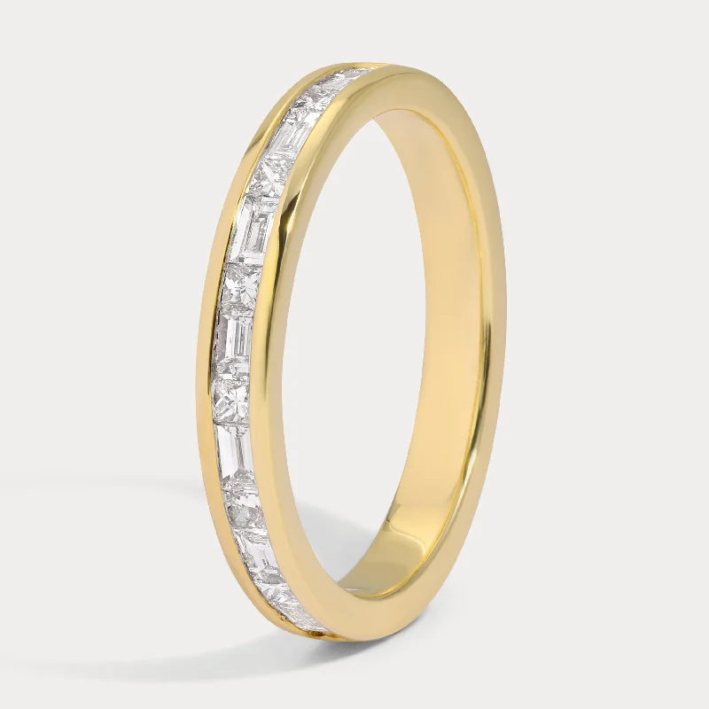 Glamorous Jewelry, Glamorous Deals – Shop Now Baguette and Princess Channel Set Band Glamorous Jewelry, Glamorous Deals – Shop Now Baguette and Princess Channel Set Band