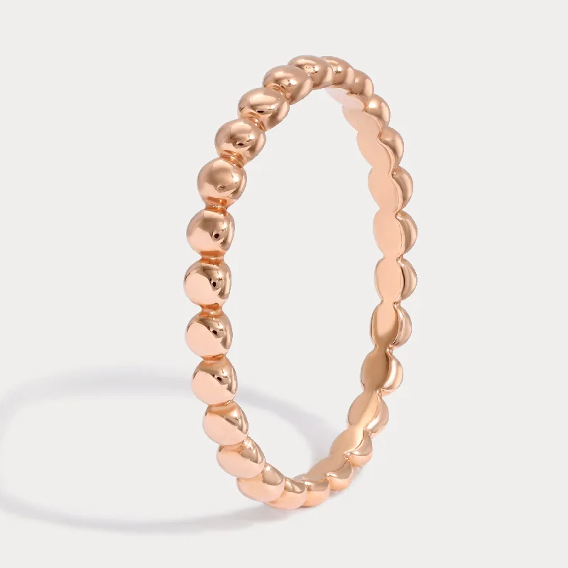 Last Chance To Shop High-End Jewelry At Markdown Prices Beaded Gold Band
