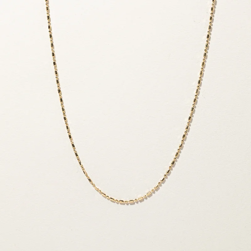 The Biggest Jewelry Sale Of The Year Is Here Beaded Gold Chain | 18"|