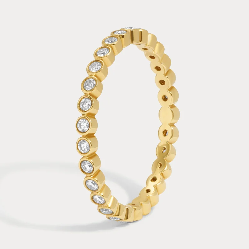 Exclusive Gemstone Jewelry Markdowns – Shop Now Bezel Diamond Eternity Band