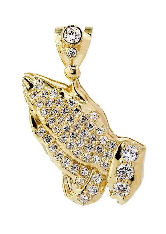 Unlock Unbeatable Jewelry Deals Before They’Re Gone 10K Gold Praying Hands Pendant | 9.5 Grams Unlock Unbeatable Jewelry Deals Before They’Re Gone 10K Gold Praying Hands Pendant | 9.5 Grams