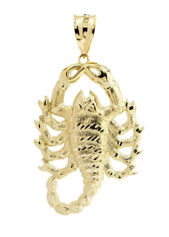 Elevate Your Jewelry Collection With Limited-Time Savings Scorpio 10K Gold Pendant | 13 Grams Elevate Your Jewelry Collection With Limited-Time Savings Scorpio 10K Gold Pendant | 13 Grams