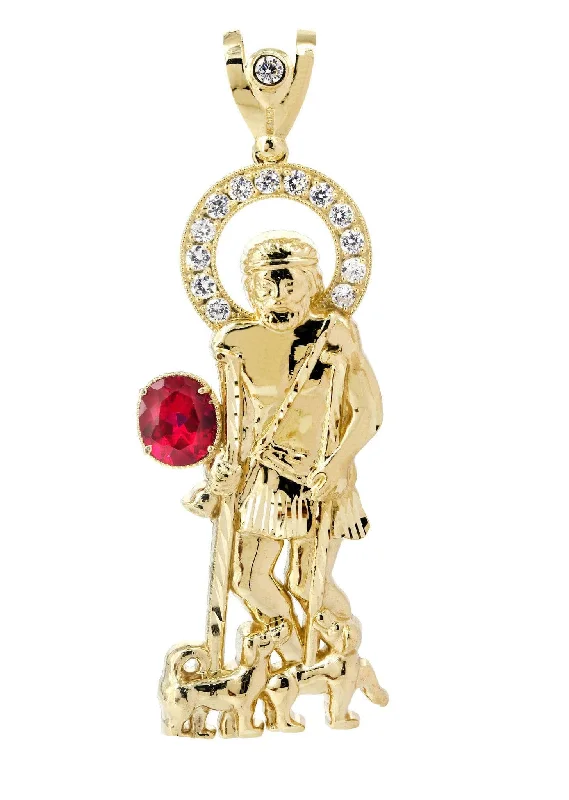 Flash Sale On Stunning Jewelry – Limited Stock Available St. Lazaro 10K Gold Pendant | 24.2 Grams Flash Sale On Stunning Jewelry – Limited Stock Available St. Lazaro 10K Gold Pendant | 24.2 Grams