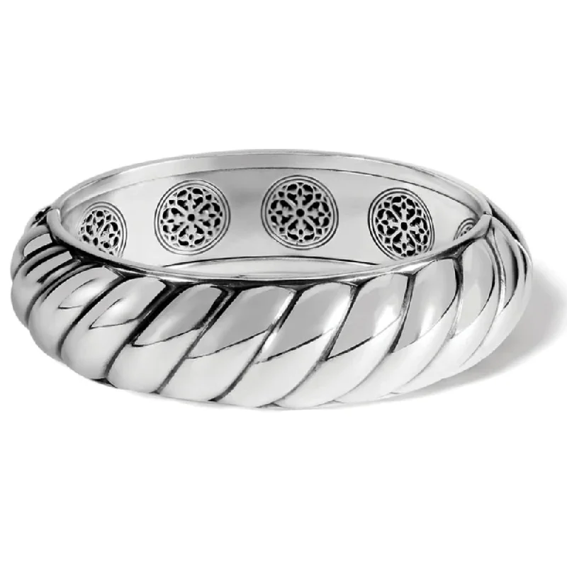 Luxury Meets Affordability – Jewelry Sale Live Now Brighton Athena Scalloped Hinged Bangle Luxury Meets Affordability – Jewelry Sale Live Now Brighton Athena Scalloped Hinged Bangle