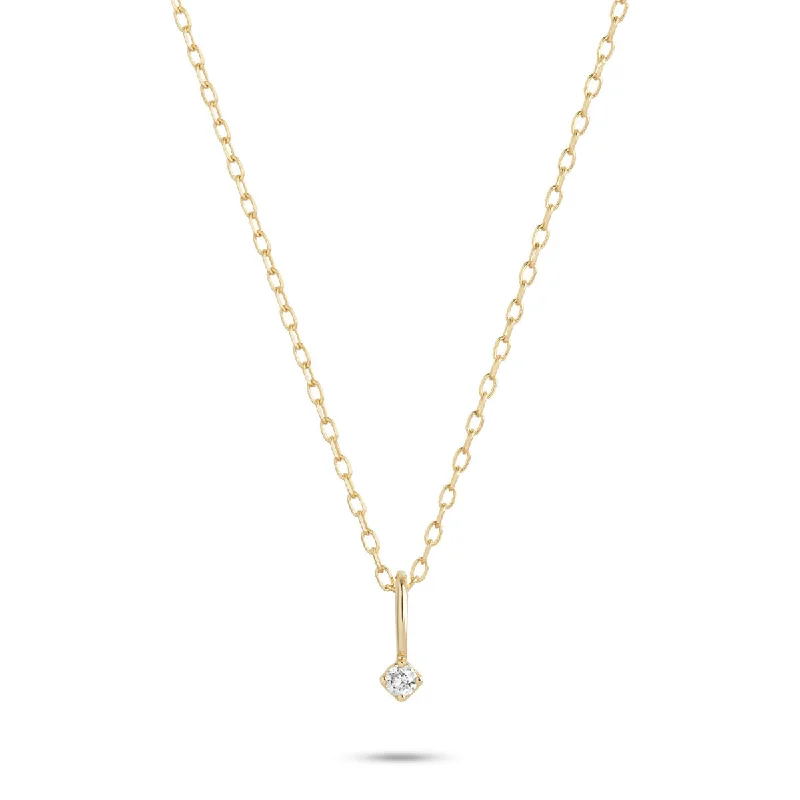Modern Statement Jewelry For Bold Styling Rainbow 10K Gold Pendant w. Diamond