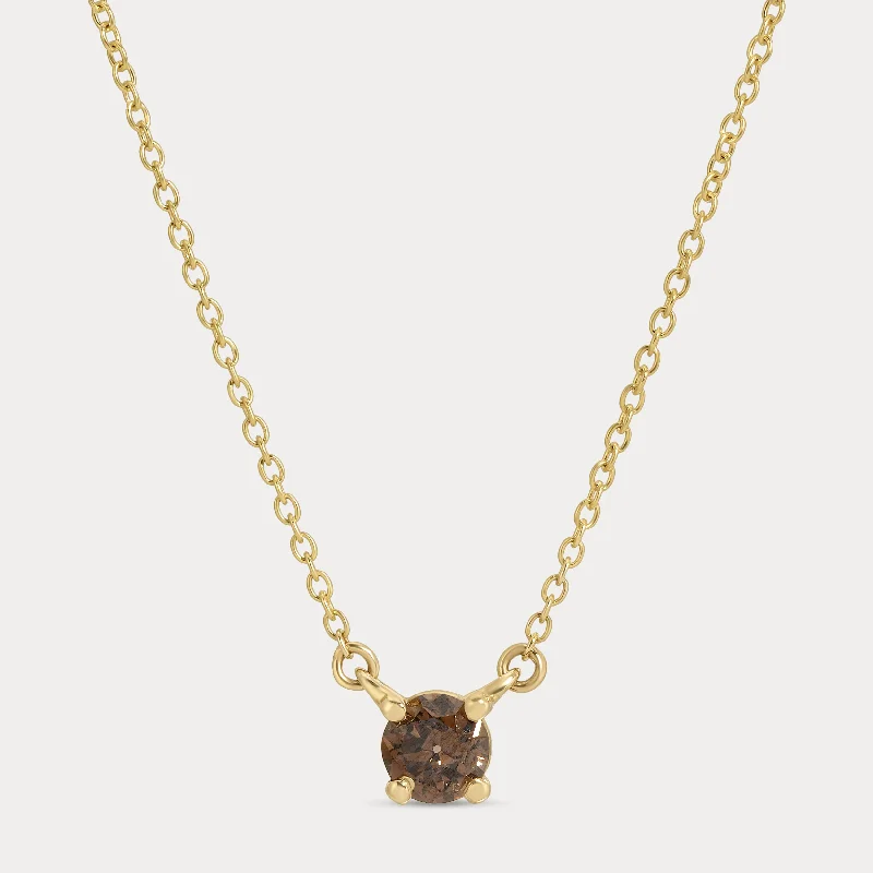 Shop High-Quality Jewelry At Jaw-Dropping Discounts Champagne Old European Diamond Necklace Shop High-Quality Jewelry At Jaw-Dropping Discounts Champagne Old European Diamond Necklace
